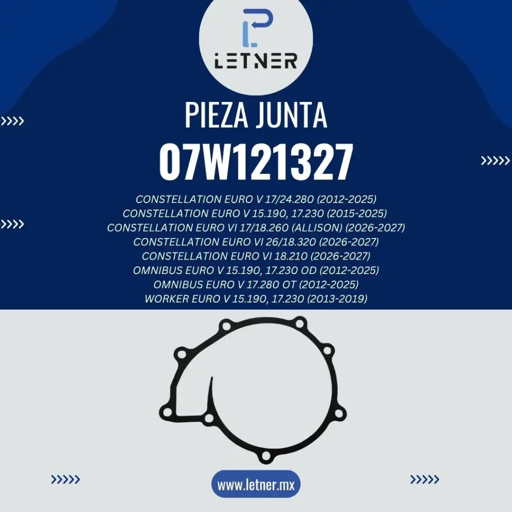 PIEZA JUNTA