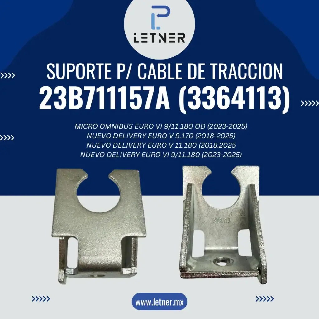 SOPORTE DE CABLE DE TRACCION