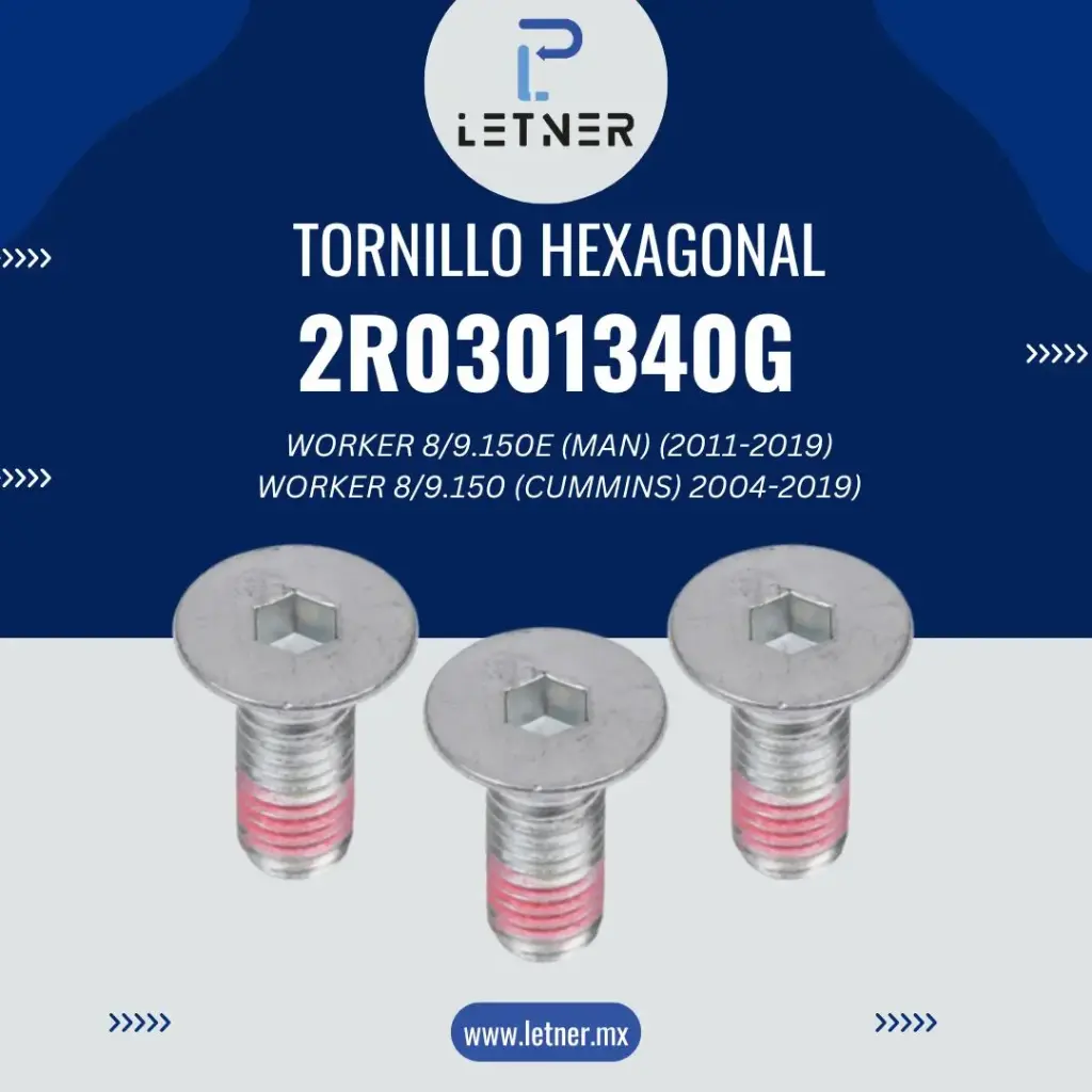 TORNILLO HEXAGONAL