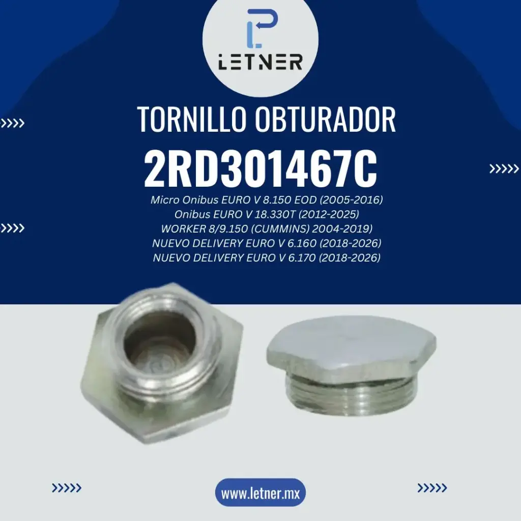 TORNILLO OBTURADOR