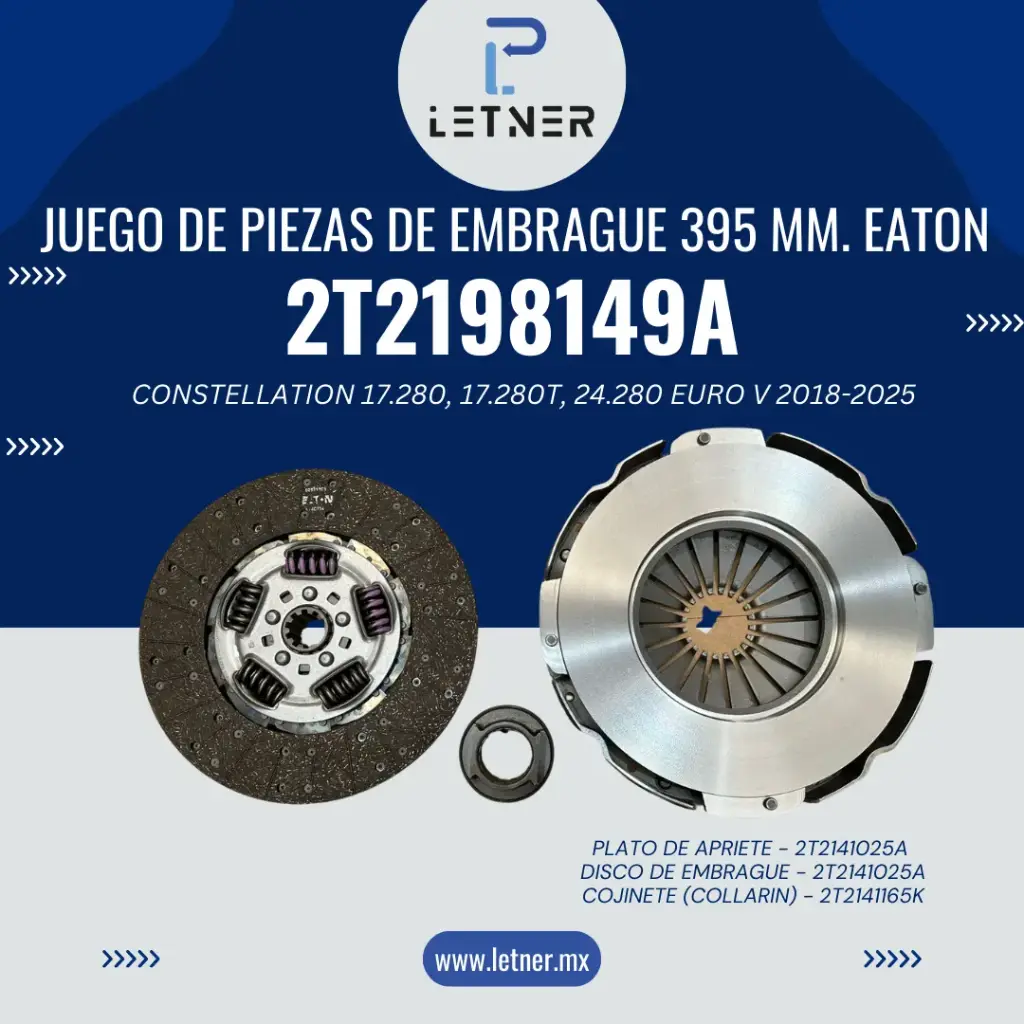 1 JUEGO PIEZAS DE EMBRAGUE