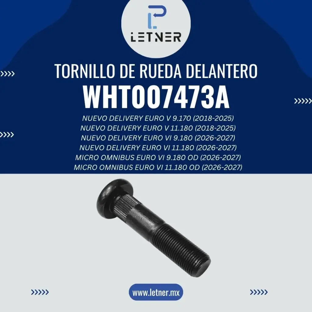 TORNILLO DE RUEDA DELANTERO