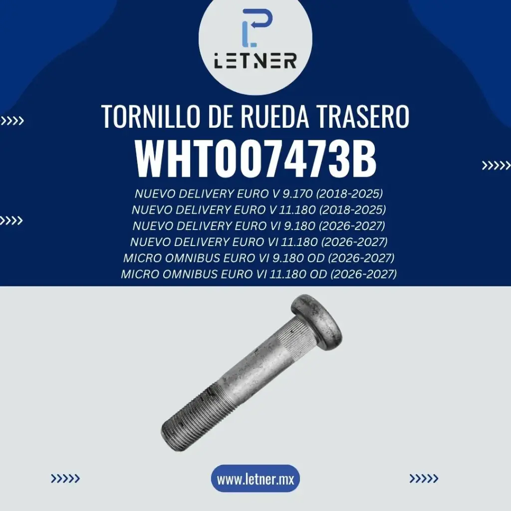 TORNILLO DE RUEDA TRASERO