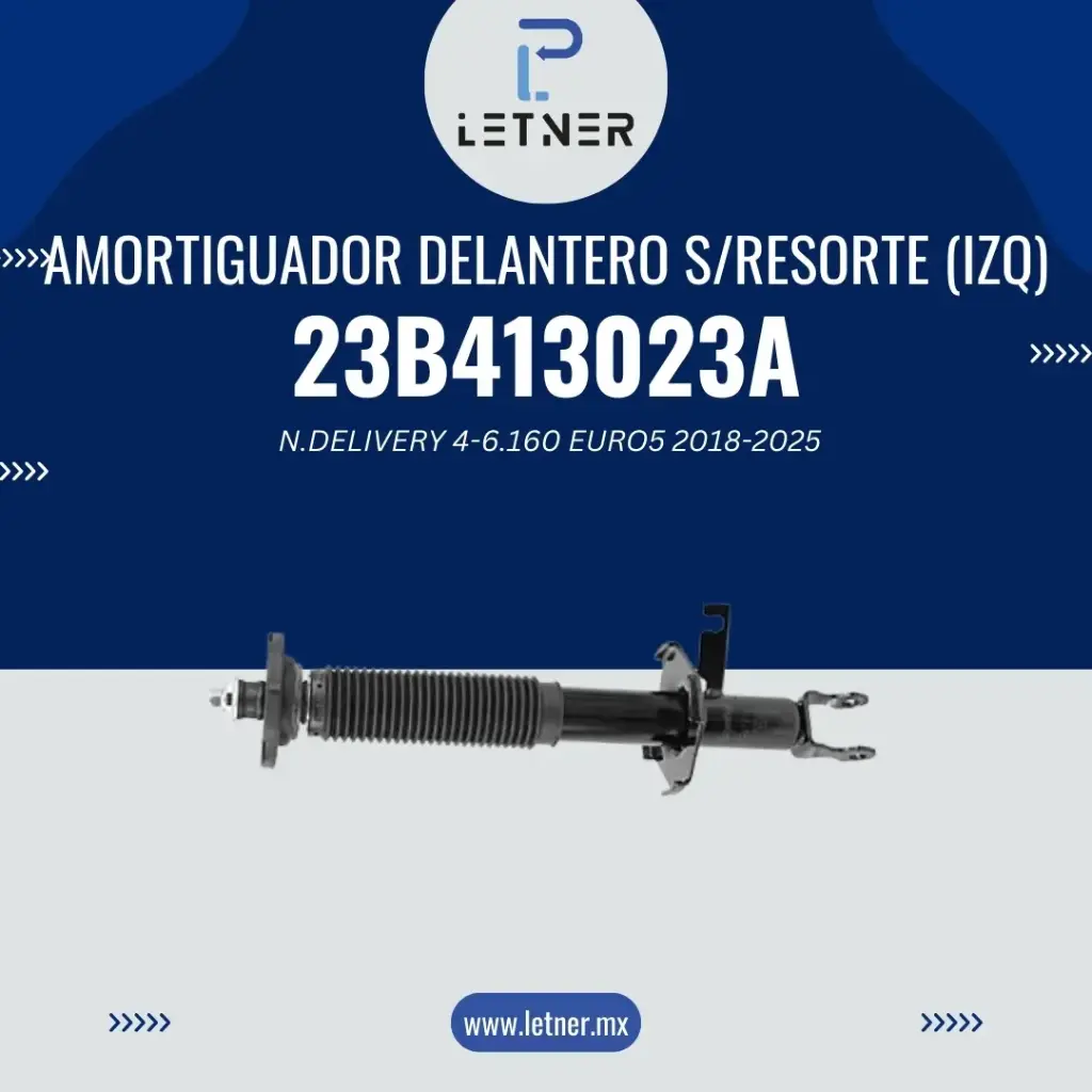 PATA CON AMORTIGUADOR, SIN RESORTE (IZQ)