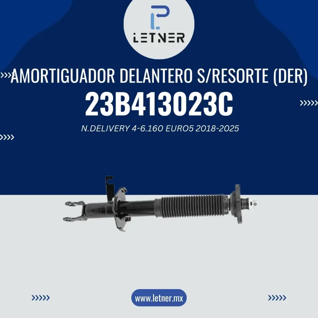 PATA CON AMORTIGUADOR, SIN RESORTE (DER)