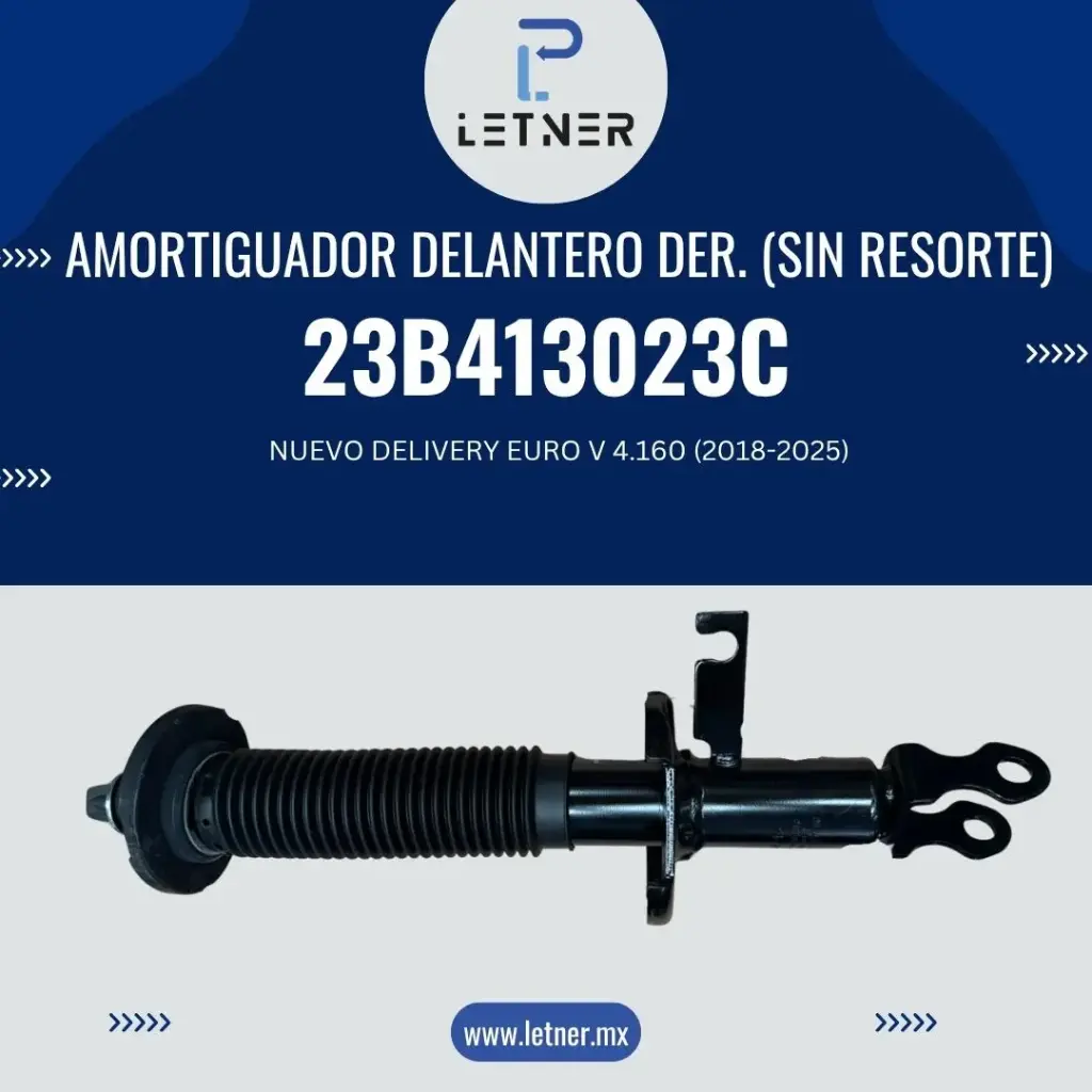 PATA CON AMORTIGUADOR, SIN RESORTE (DER)