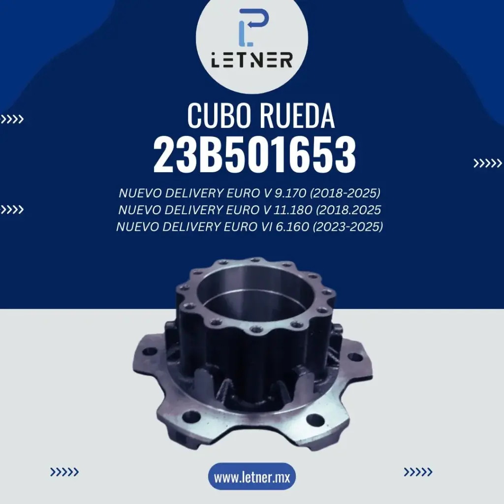 CUBO DE RUEDA TRASERO 