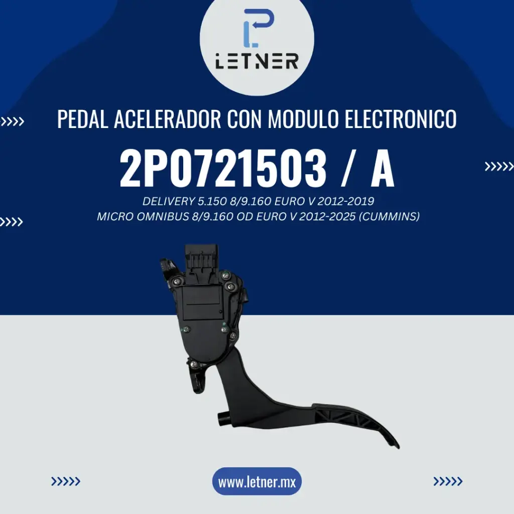 PEDAL ACELERADOR CON MODULO ELECTRONICO