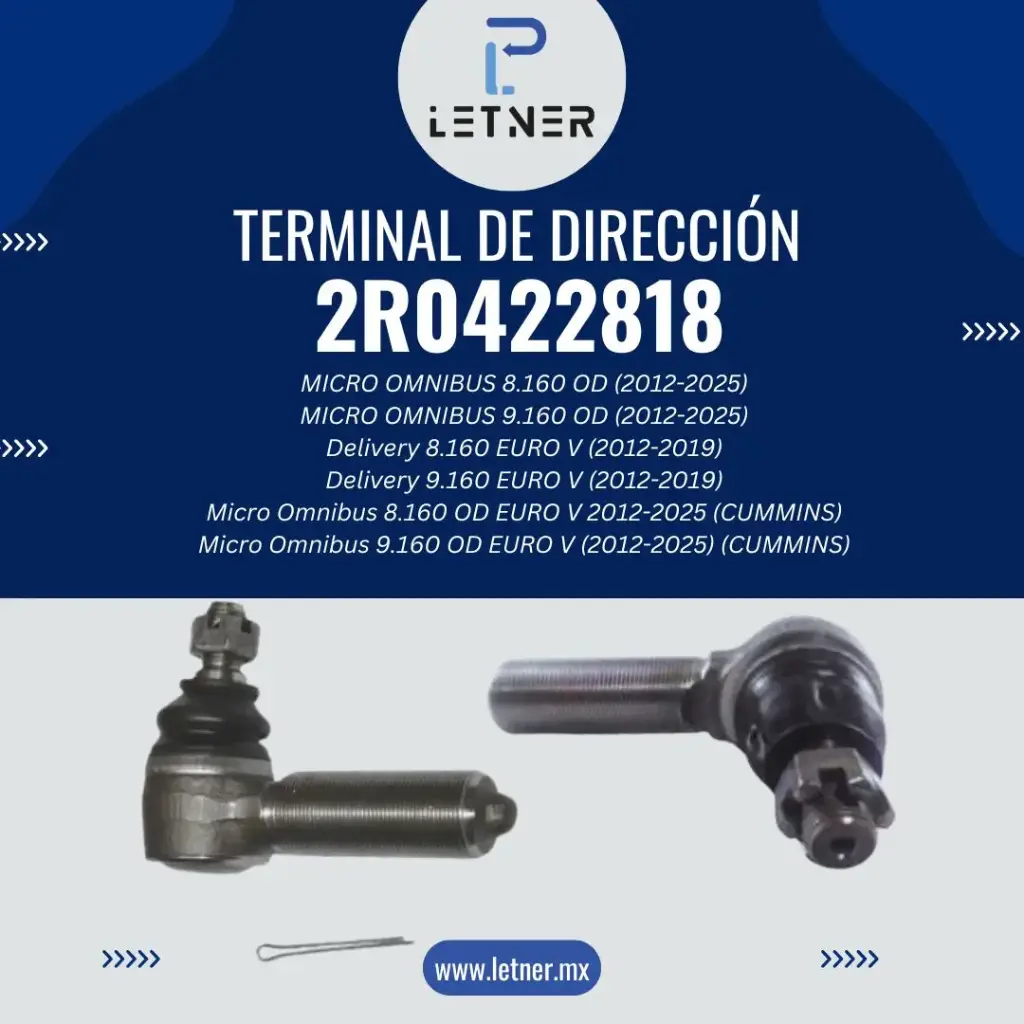(SUST. 2R0422818A) TERMINAL BARRA ACOPLAMIENTO 