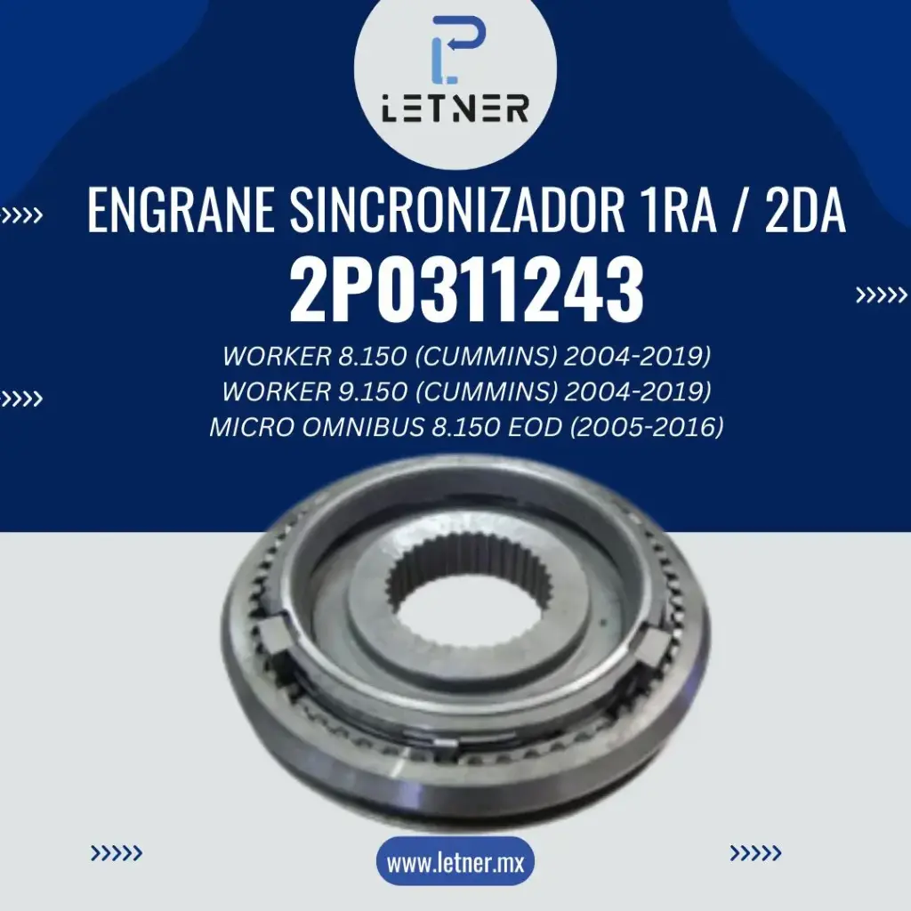 SINCRONIZADOR 1ra / 2da