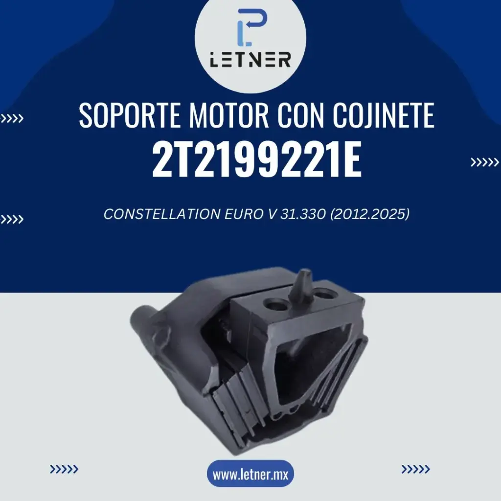 SOPORTE MOTOR CON COJINETE DE GOMA