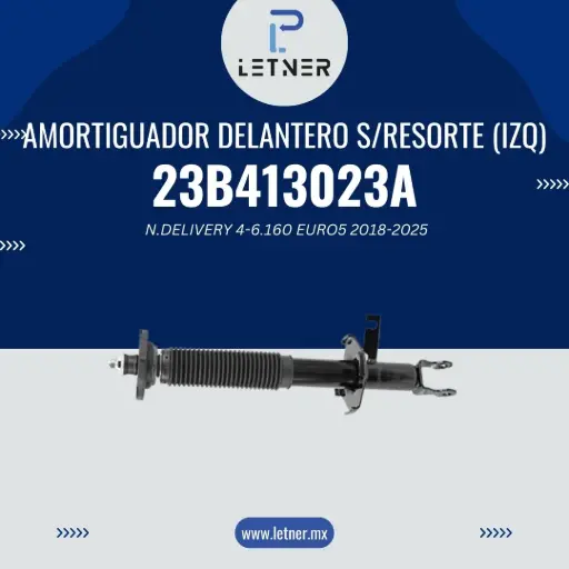 PATA CON AMORTIGUADOR, SIN RESORTE (IZQ)