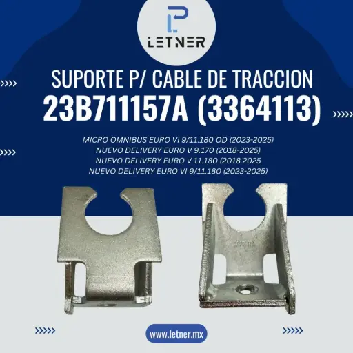 SOPORTE DE CABLE DE TRACCION