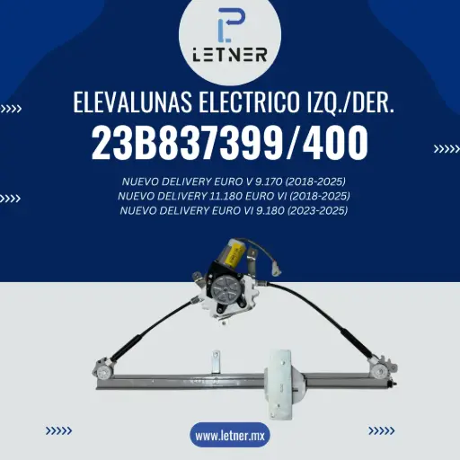 ELEVALUNAS DE ACCIONAMIENTO ELECTRICO