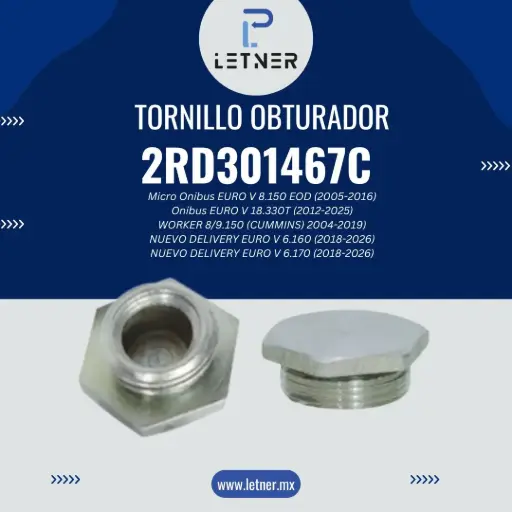 TORNILLO OBTURADOR