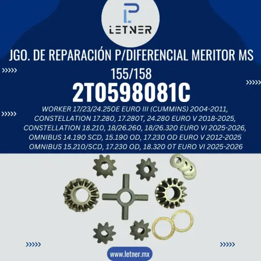 KIT REPARACION P. DIFERENCIAL