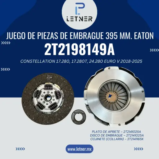 1 JUEGO PIEZAS DE EMBRAGUE