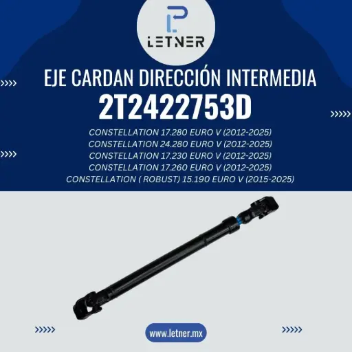 EJE INTERMEDIO DE LA DIRECCION
