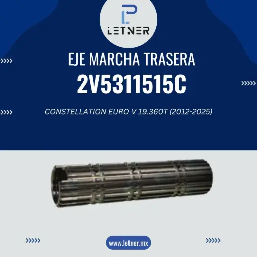 EJE MARCHA ATRAS