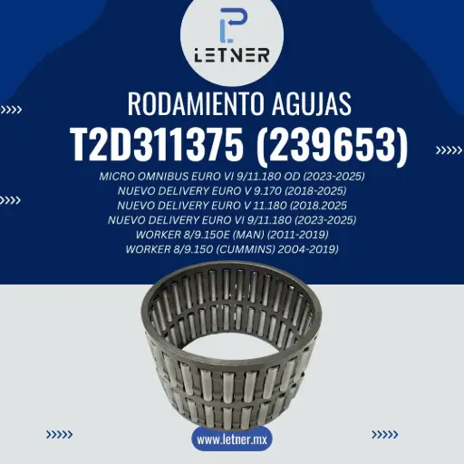 RODAMIENTO AGUJAS