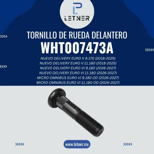 TORNILLO DE RUEDA DELANTERO