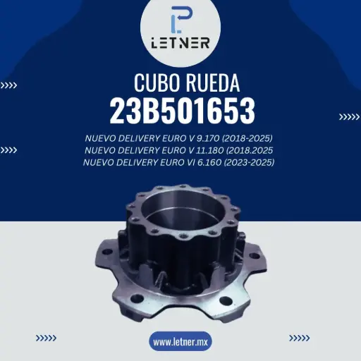 CUBO DE RUEDA TRASERO 