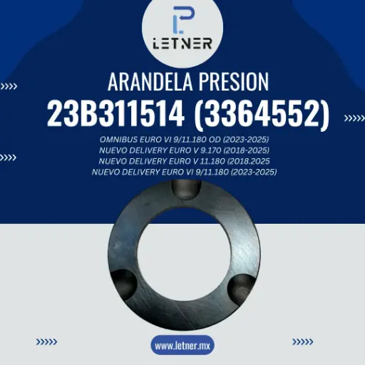 ARANDELA DE EMPUJE PRESIONADA